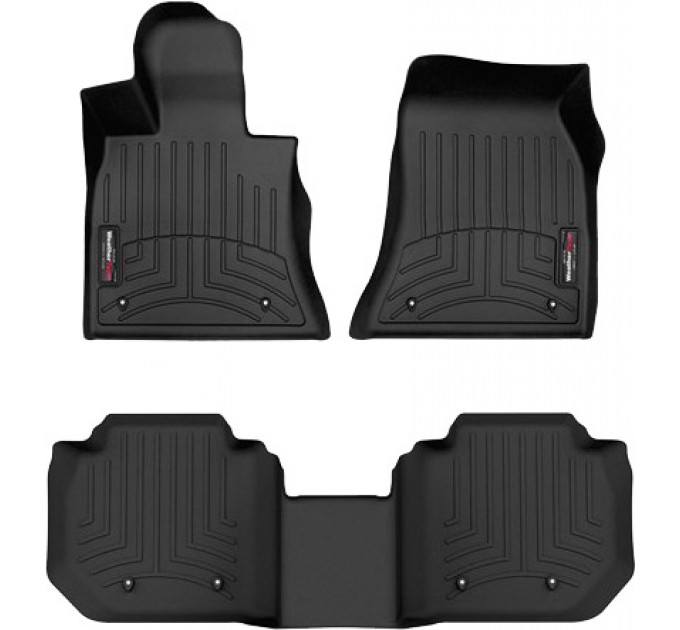 Коврики WeatherTech Black для Rolls Royce Ghost (mkII)(not long)(no centre console on 2 row) 2020→, цена: 17 393 грн.