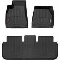 Коврики WeatherTech Black для Tesla Model S (mkI) 2021→