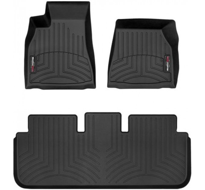 Коврики WeatherTech Black для Tesla Model S (mkI) 2021→, цена: 10 849 грн.