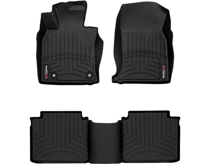 Коврики WeatherTech Black для Toyota Camry (XV70)(not hybrid)(AWD) 2020→, цена: 11 603 грн.