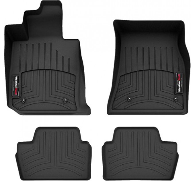 Килимки WeatherTech Black для BMW 2-series (G42; G87)(задній привід) 2022→, ціна: 9 826 грн.