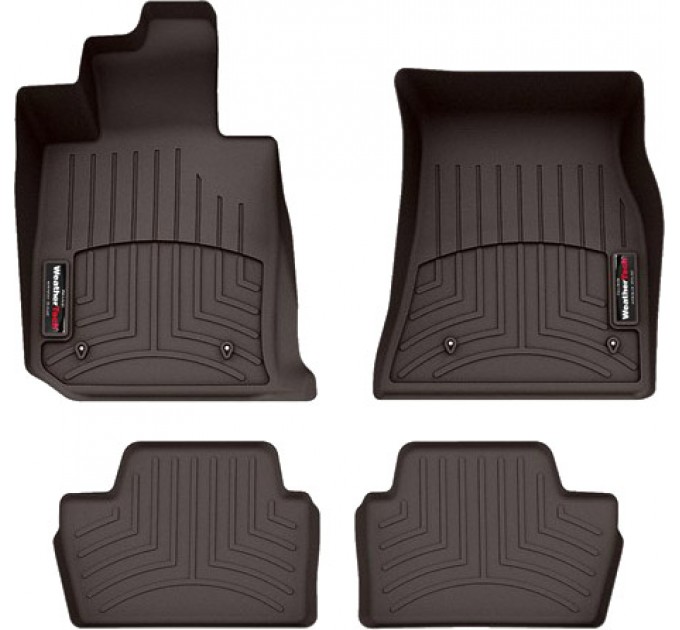 Килимки WeatherTech Choco для BMW 2-series (G42; G87)(задній привід) 2022→, ціна: 9 948 грн.
