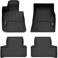 Килимки WeatherTech Black для BMW i4 (G26)(повний привід) 2020→