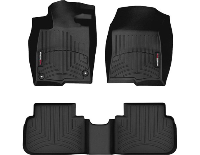 Коврики WeatherTech Black для Honda Civic (mkXI) / Acura Integra (mkII) (c USB портами на 2 ряду) 2021→, цена: 11 603 грн.