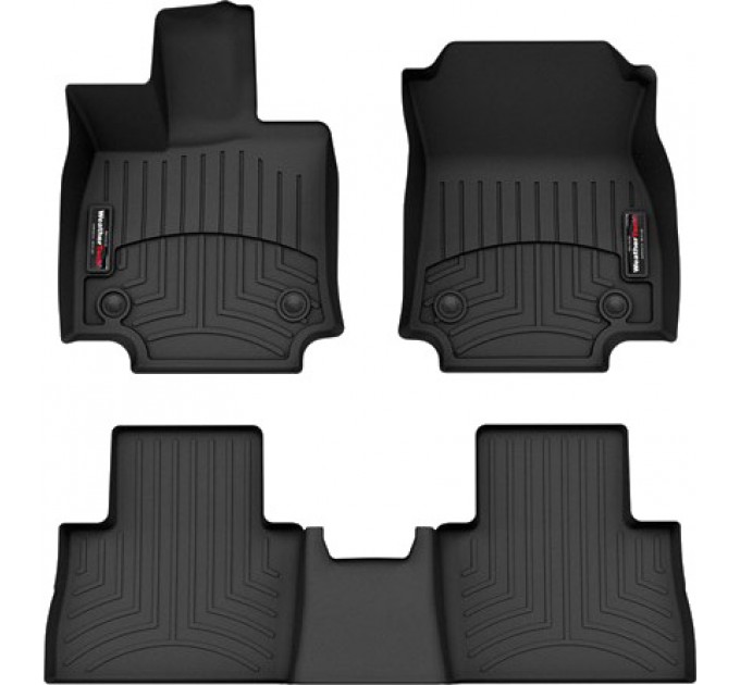 Килимки WeatherTech Black для Lexus NX (mkII)(не гібрид) 2021→, ціна: 10 641 грн.