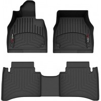 Коврики WeatherTech Black для Mercedes-Benz EQS (V297)(Pinnacle) 2021→