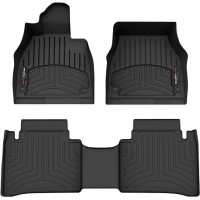 Коврики WeatherTech Black для Mercedes-Benz EQS (V297)(не Pinnacle) 2021→