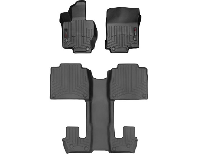 Коврики WeatherTech Black для Mercedes-Benz GLS-Class (X167)(6 мест)(1-2-3 ряд) 2019→, цена: 14 054 грн.