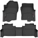 Килимки WeatherTech Black для Nissan Frontier (D41)(Crew Cab)(не Fender Audio) 2022→, ціна: 10 641 грн.