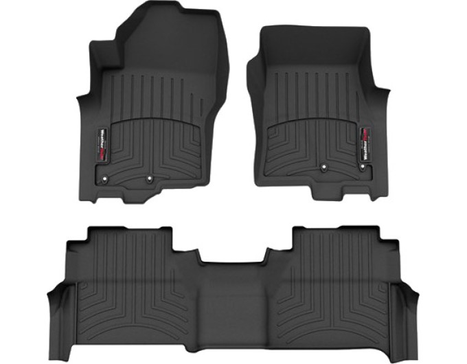 Коврики WeatherTech Black для Nissan Frontier (D41)(Crew Cab)(с Fender Audio) 2022→, цена: 11 603 грн.