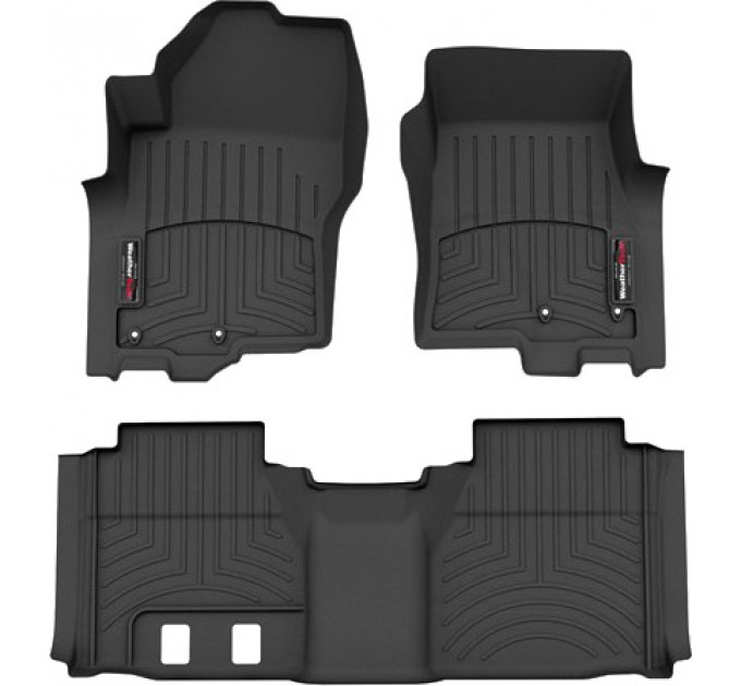 Коврики WeatherTech Black для Nissan Frontier (D41)(King Cab) 2022→, цена: 10 641 грн.