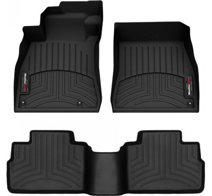 Килимки WeatherTech Black для Nissan Sentra (B18) 2022→, ціна: 10 641 грн.