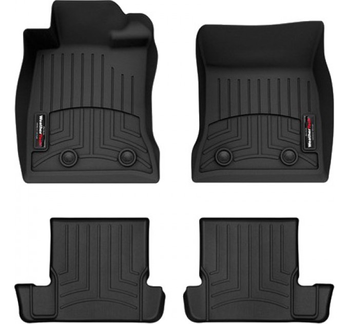 Килимки WeatherTech Black для Toyota GR86 (mkI) / Subaru BRZ (mkII) 2021→, ціна: 9 826 грн.