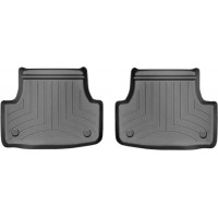 Коврики WeatherTech Black для Audi A3/S3/RS3 (mkIII-mkIV)(5 дв. хетчбэк и седан) 2012→; Volkswagen Golf (mkVII); Seat Leon (mkIII)(5 дв.)(2 ряд) 2012-2020