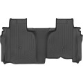 Коврики WeatherTech Black для Chevrolet Silverado (mkIV); GMC Sierra (mkV)(double cab)(1 row bucket)(no storage under 2 row)(2 row) 2019→, цена: 7 362 грн.
