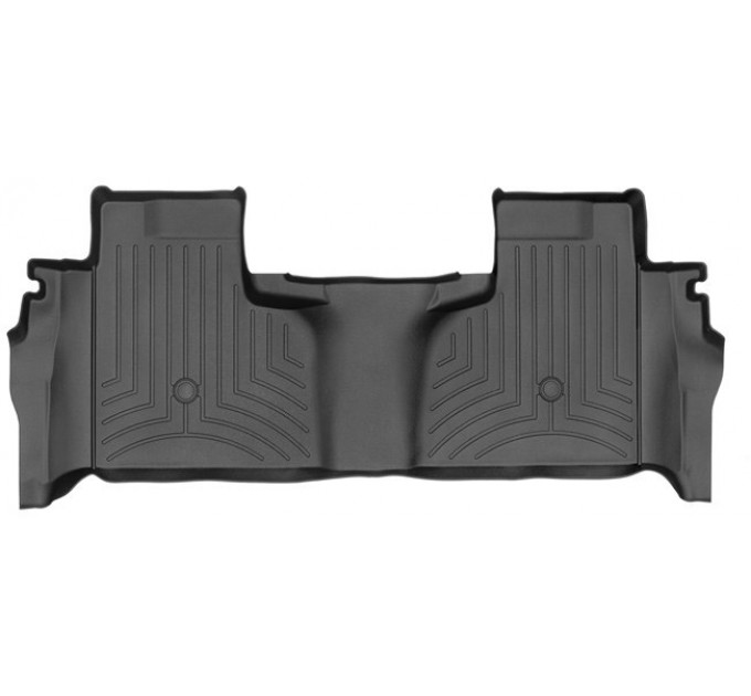 Коврики Weathertech Black для Chevrolet Silverado (mkIV); GMC Sierra (mkV)(double cab)(1 row bench)(with storage under 2 row)(2 row) 2019→, ціна: 6 343 грн.