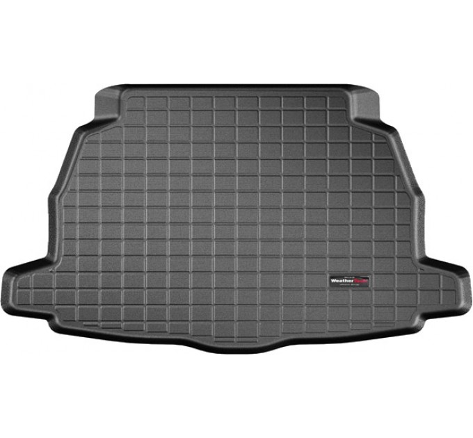 Коврик Weathertech Black для Toyota CH-R (mkI)(no compact spare tire)(no JBL subwoofer)(trunk) 2017→, ціна: 6 512 грн.