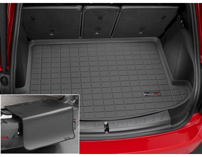 Коврик с защитой WeatherTech Black для Mini Coutryman (mkII)(F60)(no cargo net)(trunk) 2017→, цена: 11 853 грн.