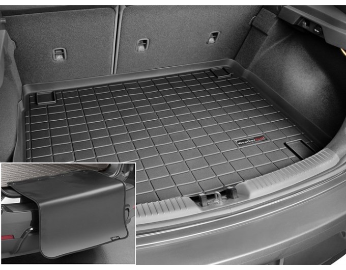Коврик с защитой WeatherTech Black для Hyundai i30 (mkIII)(hatch)(no subwoofer)(trunk) 2017→, цена: 11 853 грн.