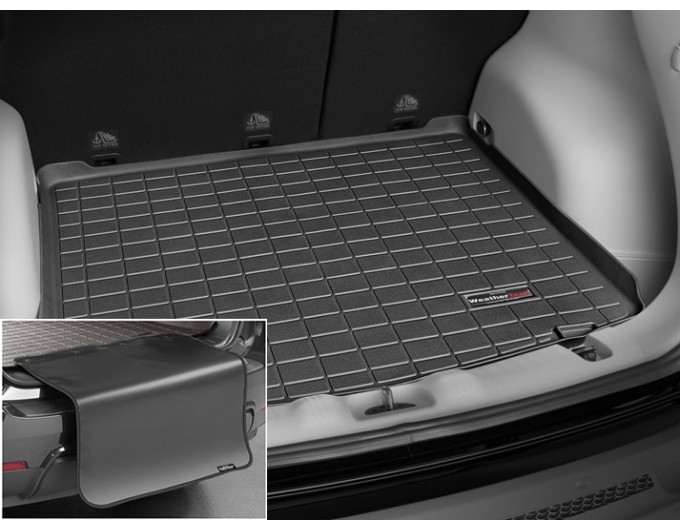 Коврик с защитой WeatherTech Black для Jeep Compass (mkII)(trunk) 2017→, цена: 11 853 грн.