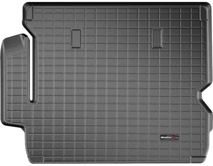 Коврик WeatherTech Black для Land Rover Discovery (mkV)(7 seats)(2 zone climate control)(trunk behind 2 row) 2017→, цена: 7 810 грн.