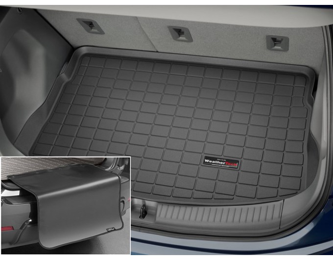 Коврик с защитой WeatherTech Black для Chevrolet Bolt EV (mkI)(trunk with false cargo floor) 2017→, цена: 11 853 грн.