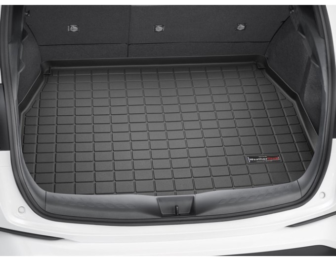 Коврик WeatherTech Black для Toyota CH-R (mkI)(with compact spare tire)(trunk) 2017→, цена: 6 692 грн.