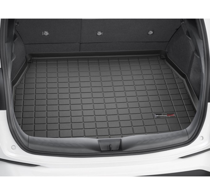 Коврик WeatherTech Black для Toyota CH-R (mkI)(with compact spare tire)(trunk) 2017→, цена: 6 512 грн.