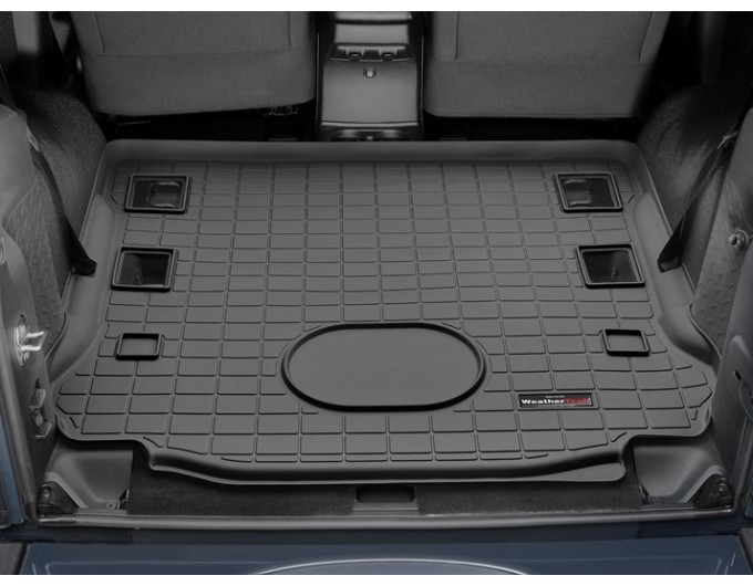 Коврик WeatherTech Black для Jeep Wrangler (JK)(trunk behind 1 row) 2015-2018, цена: 6 692 грн.