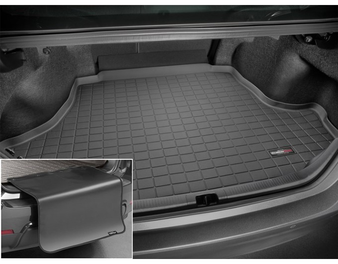 Коврик с защитой WeatherTech Black для Toyota Camry (XV70)(trunk) 2017→, цена: 12 432 грн.