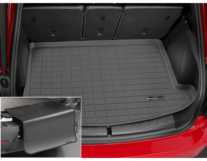 Коврик с защитой WeatherTech Black для Mini Coutryman (mkII)(F60)(with cargo net)(trunk) 2017→, цена: 11 853 грн.