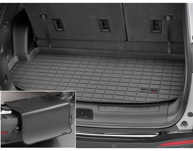 Коврик с защитой WeatherTech Black для Buick Enclave (mkII)(trunk behind 3 row) 2018→, цена: 11 853 грн.