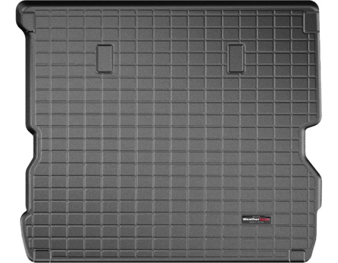 Коврик WeatherTech Black для Land Rover Discovery (mkV)(7 seats)(4 zone climate control)(trunk behind 2 row) 2017→, цена: 7 810 грн.