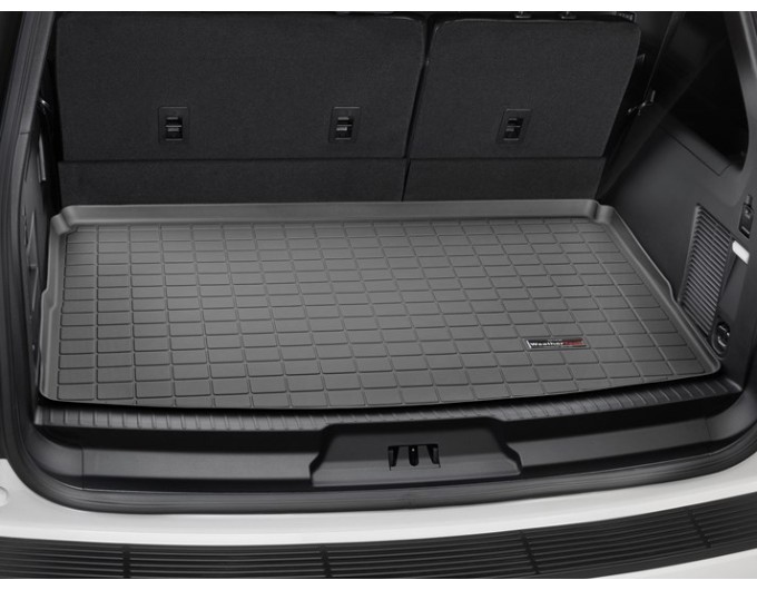 Коврик Weathertech Black для Ford Expedition Max; Lincoln Navigator L (mkIV)(trunk behind 3 row) 2018→, ціна: 7 362 грн.