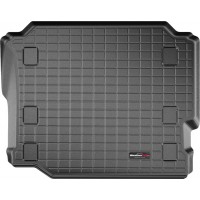 Коврик WeatherTech Black для Jeep Wrangler (JL)(unlimited)(5 door)(not hybrid)(no subwoofer)(no flat load floor)(trunk behind 2 row) 2018→