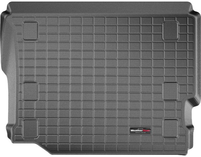 Коврик Weathertech Black для Jeep Wrangler Unlimited (JL)(no subwoofer)(with flat load floor)(trunk behind 2 row) 2018→, ціна: 6 625 грн.