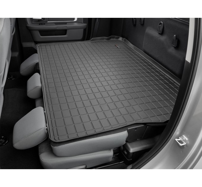 Коврик WeatherTech Black для Dodge Ram (mkIV)(mega cab)(folded 2 row) 2006-2018, цена: 6 512 грн.