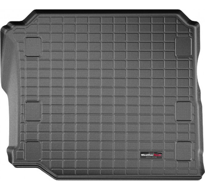 Коврик WeatherTech Black для Jeep Wrangler (JL)(unlimited)(5 door)(not hybrid)(with subwoofer)(no flat load floor)(trunk behind 2 row) 2018→, цена: 6 512 грн.