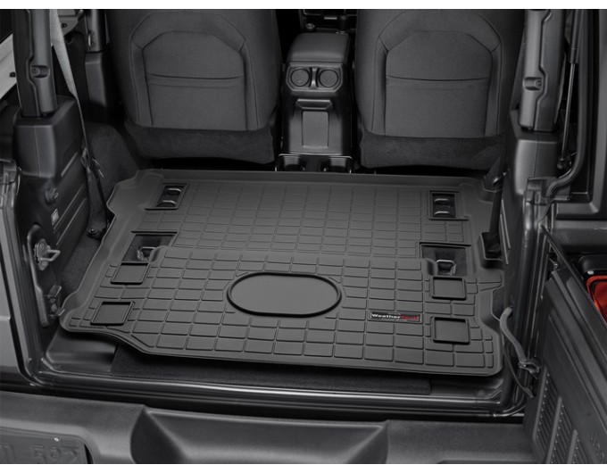 Коврик Weathertech Black для Jeep Wrangler (JL)(trunk behind 1 row) 2018→, ціна: 6 625 грн.