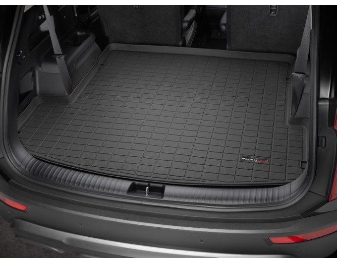 Коврик WeatherTech Black для Kia Telluride (mkI)(trunk behind 2 row) 2020→, цена: 7 290 грн.