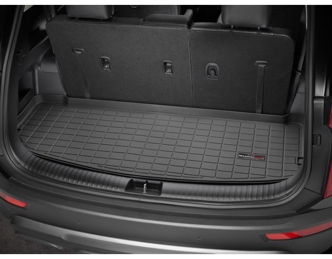 Коврик WeatherTech Black для Kia Telluride (mkI)(trunk behind 3 row) 2020→, цена: 6 625 грн.