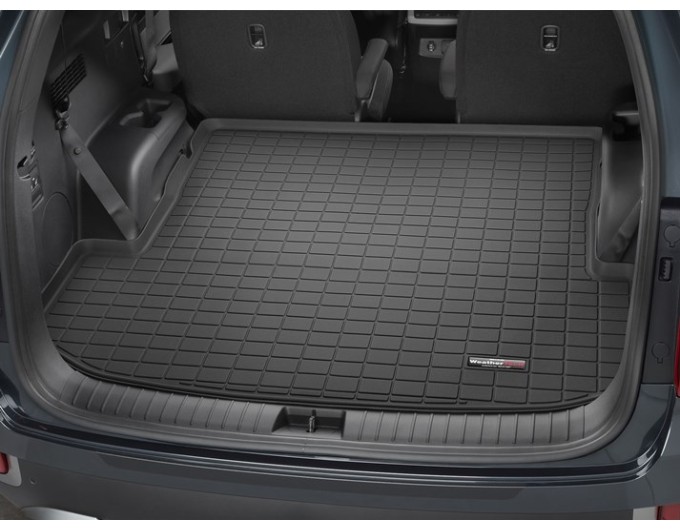 Коврик Weathertech Black для Hyundai Palisade (mkI)(trunk behind 2 row) 2019→, ціна: 7 290 грн.