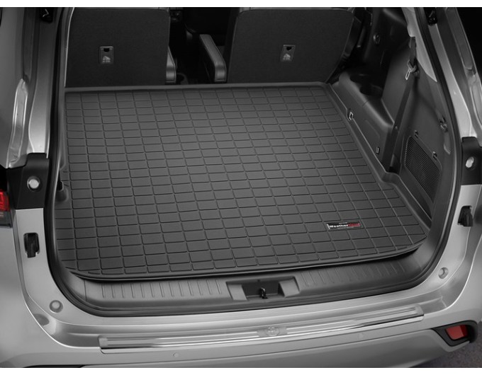 Коврик WeatherTech Black для Toyota Highlander (mkIV)(trunk behind 2 row) 2019→, цена: 7 732 грн.