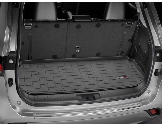Коврик WeatherTech Black для Toyota Highlander (mkIV)(trunk behind 3 row) 2019→, цена: 6 625 грн.