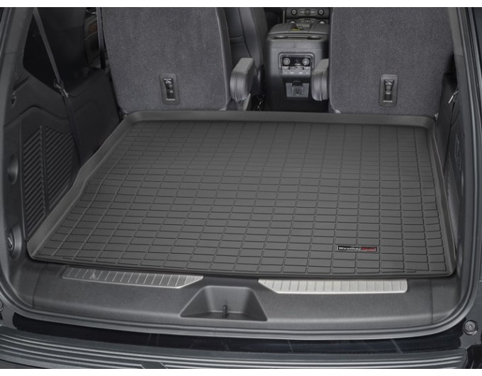 Коврик WeatherTech Black для Cadillac Escalade (mkV); Chevrolet Tahoe (mkV); GMC Yukon (mkV)(trunk behind 3 row) 2021→, цена: 7 732 грн.