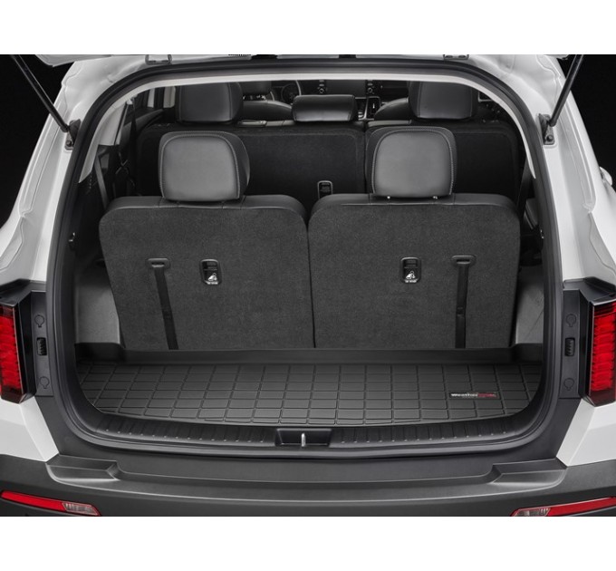 Коврик WeatherTech Black для Kia Sorento (mkIV)(trunk behind 3 row) 2020→, цена: 5 768 грн.