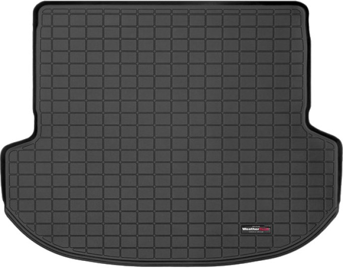 Коврик WeatherTech Black для Hyundai Santa Fe (mkIV)(trunk behind 2 row) 2020→, цена: 7 290 грн.