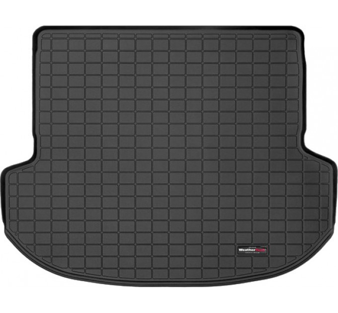 Коврик WeatherTech Black для Hyundai Santa Fe (mkIV)(trunk behind 2 row) 2020→, цена: 7 156 грн.