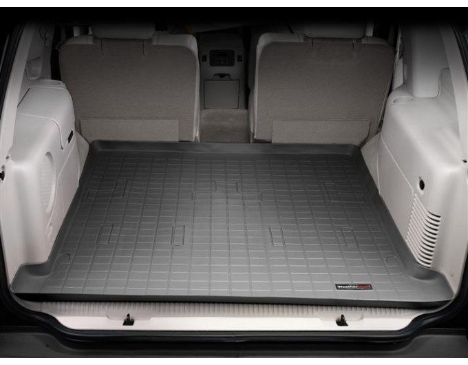 Коврик WeatherTech Black для Cadillac Escalade; Chevrolet Tahoe; GMC Yukon (mkII)(trunk behind 2 row) 2000-2006, цена: 7 362 грн.