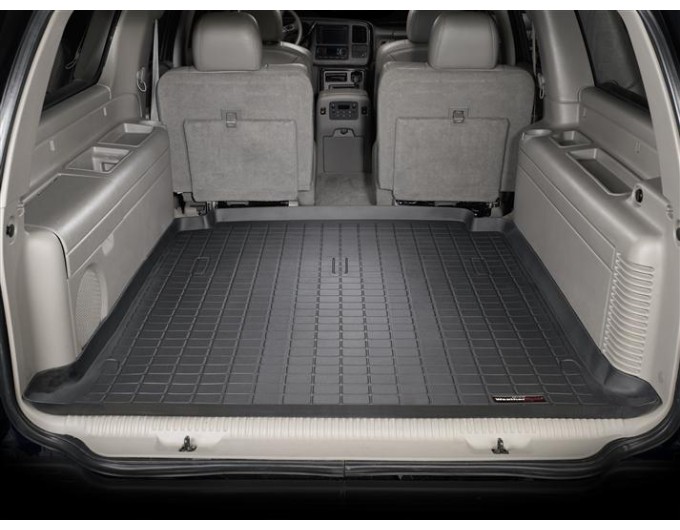 Коврик WeatherTech Black для Cadillac Escalade ESV (mkII); Chevrolet Suburban (mkIX)(trunk behind 2 row) 2000-2006, цена: 7 810 грн.
